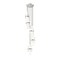 Z-Lite Cayden Chandelier, 5-Light, 12 In.W x 16.75 In.H, Brushed Nickel/Clear + Etched Opal 1946P-5R-BN - alternate 6